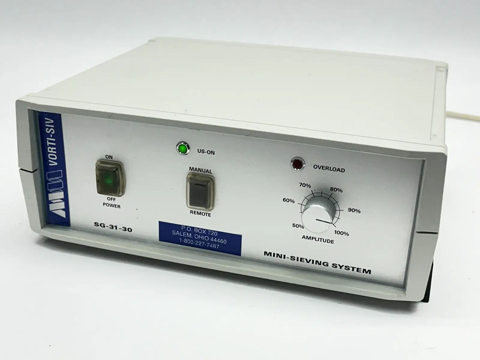 SG-31-30 | SonoScreen  Ultrasonic Mini-Sieving System 2A 115-230V 30W - For parts or not working