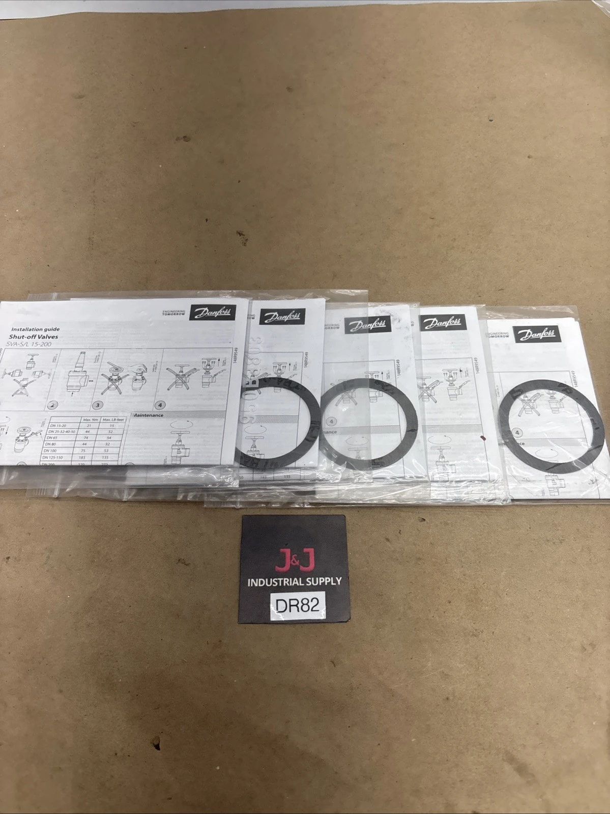 NEW Danfoss SVA-S/L 15-200
