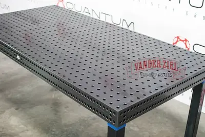 Siegmund 47" x 94" (1200x2400x100mm) Welding Table with Plasma Nitration, 1/2" Series (System 16), Model 4-160030.X7 - NEW