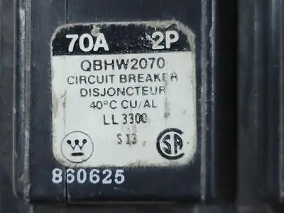 USED WESTINGHOUSE QBHW2070
