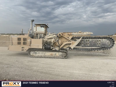 Used 2021 TESMEC 1150EVO Trenchers Texas US | Proxy Equipment #1426067