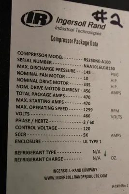 Ingersoll Rand RS25ONE-A100 Air Compressor | Levy Recovery Group (7)
