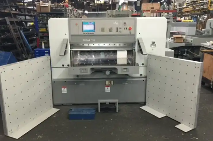 Used POLAR 115 ED Paper Cutters New Jersey US | Colter & Peterson #1481846