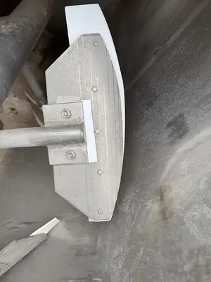 Mixer, Paddle, 65 CF, Stainless Steel, Aaron, Single Shaft, #5991513