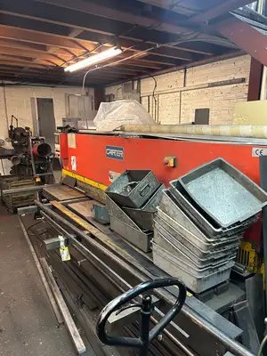 Carter Model QC12K-6 x 3200 Hydraulic Powered Guillotine