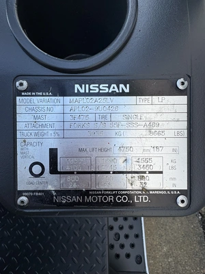 USED 2010 NISSAN MAPL02A25LV