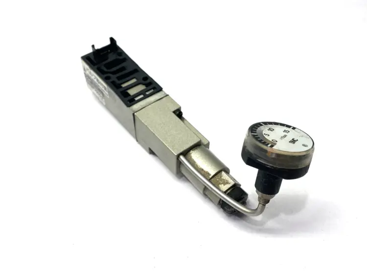 Used SMC Pneumatic Spacer Regulator 0.05-0.83MPa 7-120PSI Air Pressure Regulators Michigan US | Maverick Industrial Sales #1395335