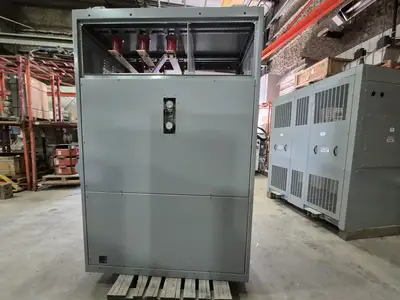 Double Fused Interrupter Switch 5 kV, 4160 Volts & Conduit Cabinet