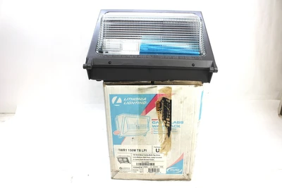 Lithoina Lighting Cast/Glasd Wall Pack TWR1 150M New Open Box Lighting