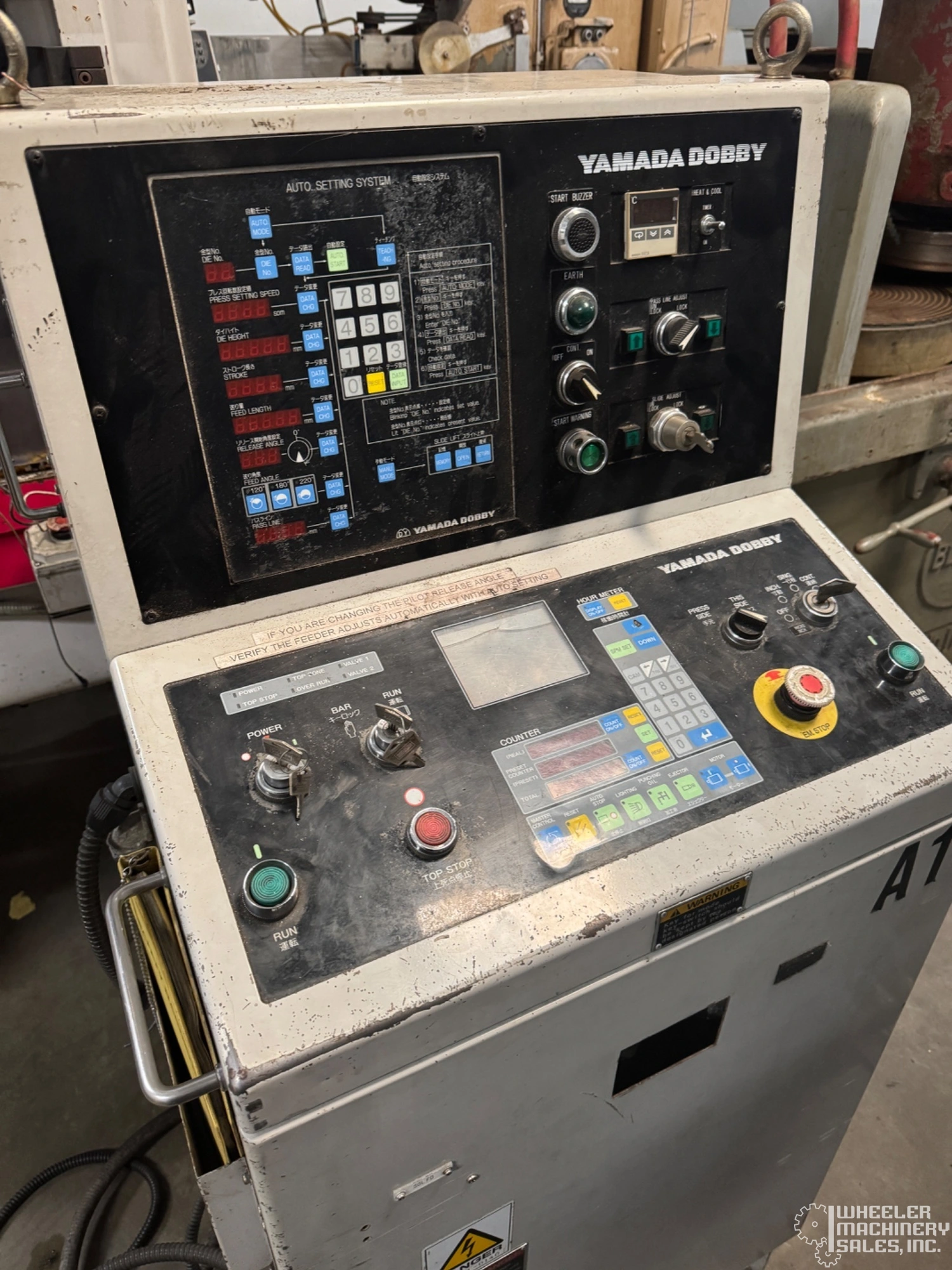 Used 2000 YAMADA DOBBY NXT-25I PRESSES, HIGH SPEED PROD. 7614