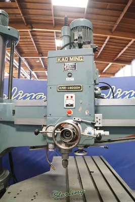 Used KAO MING KMR-1600DH Radial Drills California US | Sterling Machinery Exchange #1465348