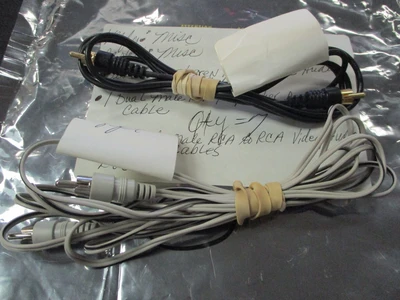 Used various Video and Audio Cables (QTY 7)