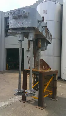 SPC8674  Mixer and Blender 50 hp Cowles disperser, air over oil lift
