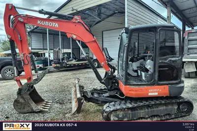 Used 2020 KUBOTA KX 057-4 Crawler Excavators - Mini Alabama US | Proxy Equipment #1388578