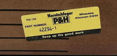 USED P&H 42234-1