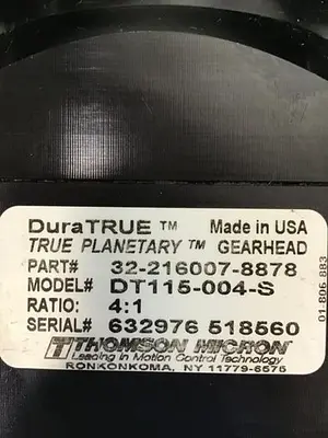 USED THOMPSON DT115-004-S