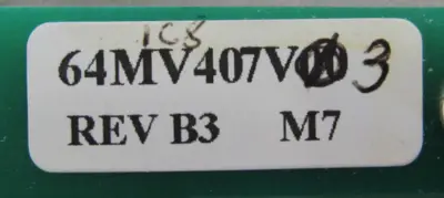 USED CALTRONICS 64MV407V03 CONTROL BOARD 64MV504V