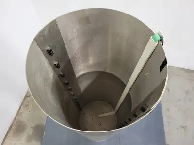 49" x 16" Cylindrical Metal Tank w/ Wiring