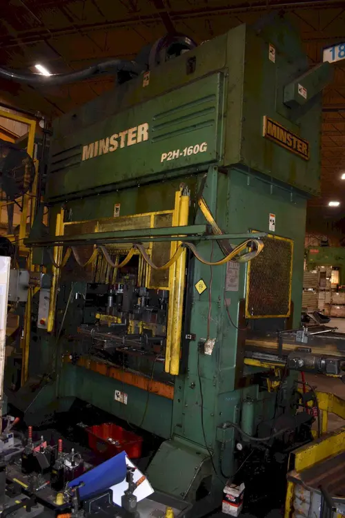 Used MINSTER P2H-160G Straight Side Presses Michigan US | GCH Machinery #376270