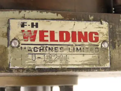 F-H Welding U-18201 Pneumatic Cylinder Brass Body 4" Bore x 1.5" Stroke 1/2"NPT