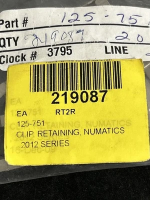 NEW Numatics 125-751