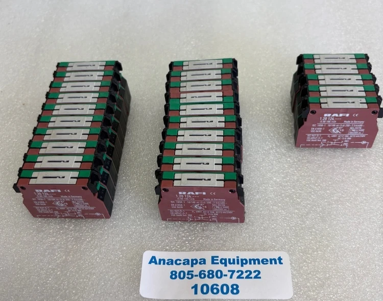 Used RAFI 1.20 124. Relays & Switches California US | ANACAPA EQUIPMENT BROKERS, INC #294285