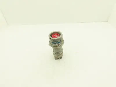 Crouse Hinds APR-3565 Electrical Plug 2PH Male 30A 600VAC 250VDC Haz Location