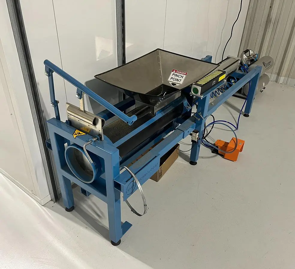 LunaTech Biomass Packing Machine & Air Compressor