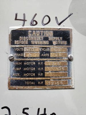 USED CLAUSING 21"