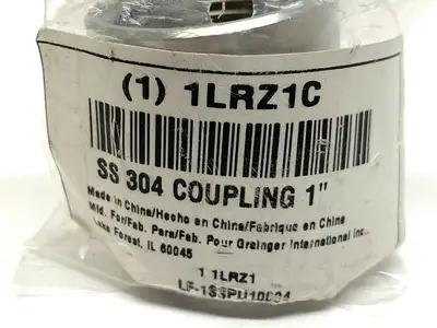 NEW GRAINGER COUPLING