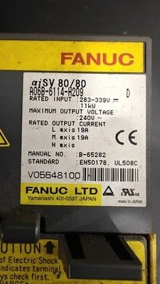 USED FANUC AISV 80/80