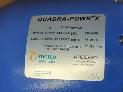 NEW METSO QPX4C/M