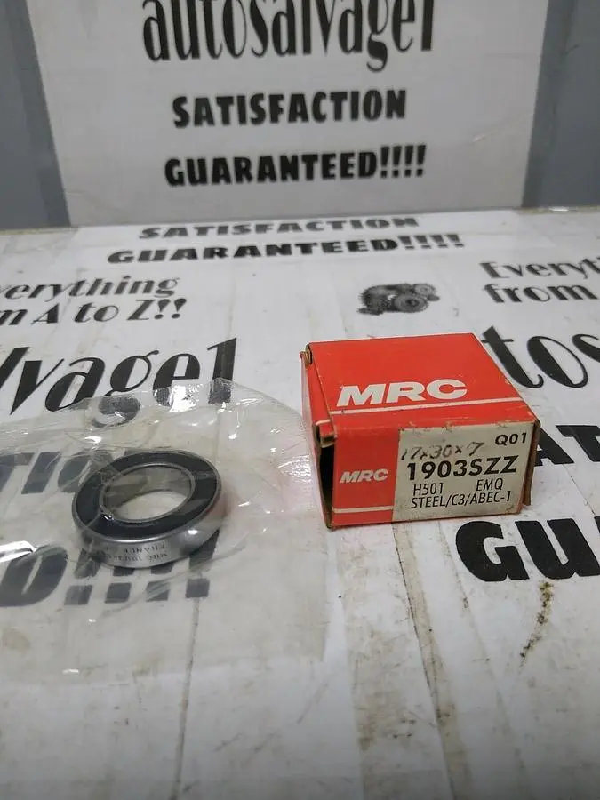 Used MRC 1903SZZ Bearings | Surplus Asset Holdings #1191111