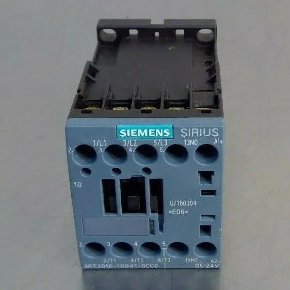 Siemens - Sirius - 3RT2016-1BB41-0CC0 Contactor DC 24V 4E-13