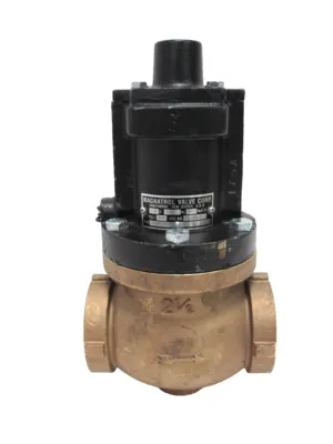 NEW MAGNATROL 43AR38-W SOLENOID VALVE 2-1/2" 120V 43AR38W