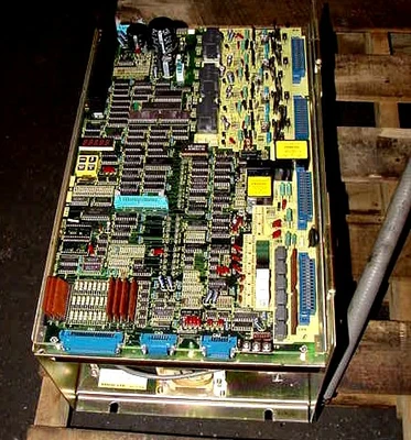 USED 1985 Fanuc MODEL 3 A/C SPINDLE MOTOR & A/C SPINDLE DRIVE