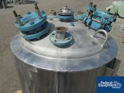 USED Pfaudler 100 Gal Pfaudler Reactor, 316 s/s, 50/65#