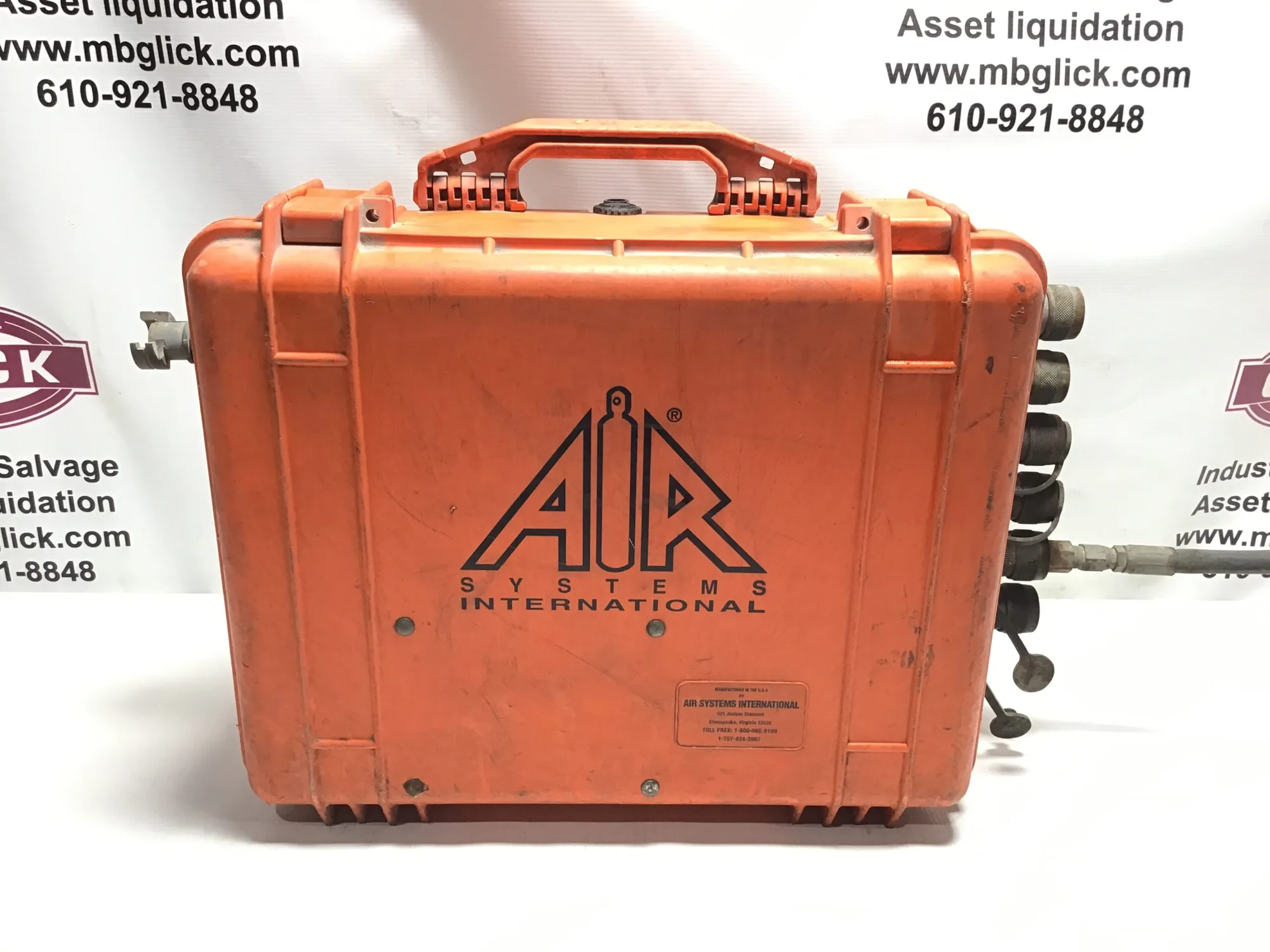 Air System International BB50-C06 Carbon Monoxide Airline Monitor