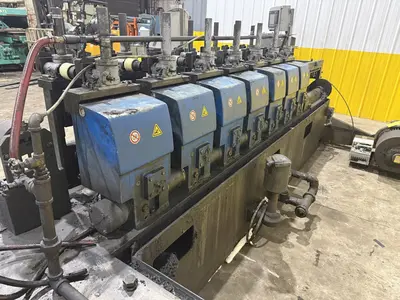 9 STAND x 2" YODER M2 ROLLFORMER, 6 STAND & 3 STAND BASE: YOBRO #24317