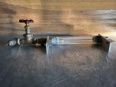 3/4" Class 150S Gate Valve w/ Flowmeter