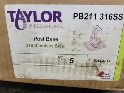 NEW TAYLOR PB211 316SS