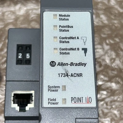 USED Allen-Bradley 1734-ACNR POINT I / O ControlNet