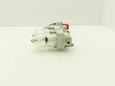SMC Pneumatic Air Filter Regulator Relief Lubricator Pressure Switch Assembly