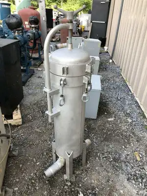 USF Filtration T941597-000 SS 12 Cartridge Filter / Basket Strainer 150PSI 200°F