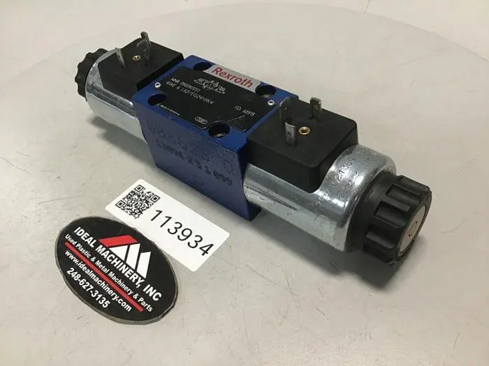Used REXROTH 4WE6L62EG24N9K4 Valves/Fittings Michigan US | Ideal Machinery #593238