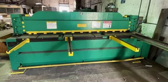 Used PEXTO 10-U-10-A Power Squaring Shears (Gauge) Florida US | Holland Machinery Co. #935678