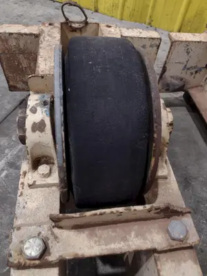 10 TON 20,000 LB RANSOME MODEL #WRD10 TANK TURNING ROLLS, 1 DRIVE & 1 IDLER ROLL: YOBRO #25073