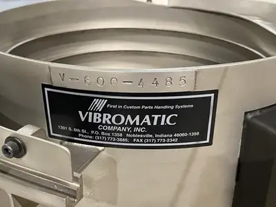 Used Vibromatic Vibratory Bowl Feeder, 12" Bowl ID, 14" Bowl OD Vibratory Bowl Feeder Michigan US | Maverick Industrial Sales #1514632