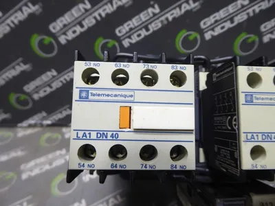 7.5 HP Telemecanique LP1 D 0910 Reversing Contactor Assembly 1000 V 8 kV Used