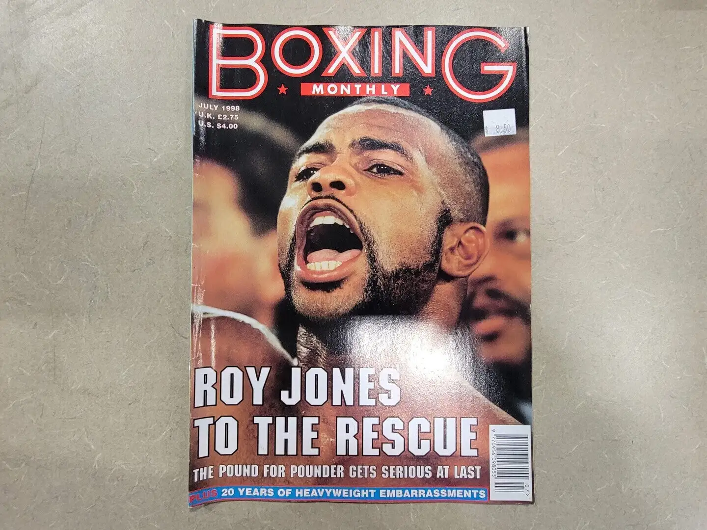 USED BOXING MONTHLY JULY 1998